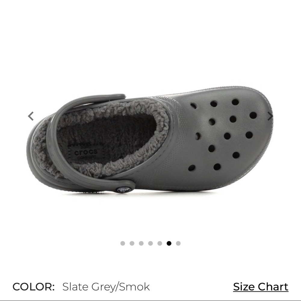 Crocs never worn got them last year for Christmas but never wore them